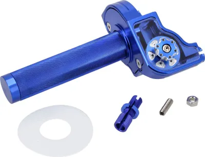 Produktbild von CNC Schnellgasdrehgriff, Blau