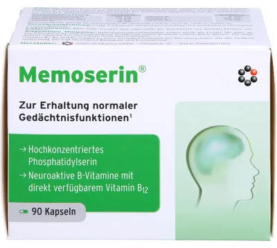 Image de Gélules de Memoserin pour le maintien d'une mémoire normale, 90 gélules