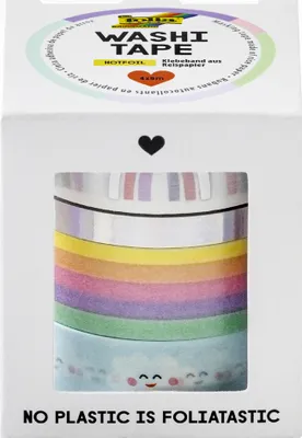 Produktbild von Washi Tape Folia Hotfoil Regenbogen