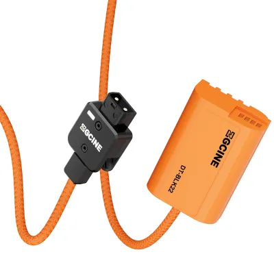 Produktbild von ZGCINE DMW-BLK22 Dummy-Akku mit D-Tap-Anschluss, Stromkabel, 60 cm lang, D-Tap auf DMW-BLK22 Dummy-Akku, Ersatz fuer Panasonic Lumix DC-G9 II/ DC-S5/ DC-S5 II/ DC-S5 IIX/ GH5 II/ GH6/ S5II/ S5IIX/ S5M2/ S5M2X/ GH5M2 Kameras
