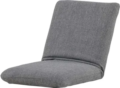Image de FURNLUX Chaise longue d'extérieur Trond gris foncé 40 cm / Couleur principale : gris / Dimensions : 40 x 80 x 5 cm