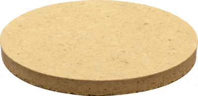 Produktbild von WAGNER Spezialgleiter SYNO 4tlg. - Ø 35 x 3 mm, Spezialfaser, selbstklebend, braun, als Gleitpad, robust - 16103599
