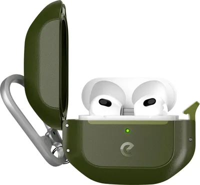 Imagen del producto de Funda KeyBudz Element para AirPods (3ª generación) – Sellado hidrófugo – Resistente al agua y al polvo según el estándar IP68 – Compatible con carga inalámbrica