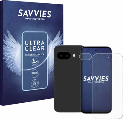 Produktbild von 18x Für Google Pixel 9a (Display+Kamera) Schutzfolie Savvies Displayschutz Display Schutz Folie Klar Transparent