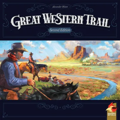 Produktbild von Asmodee Great Western Trail (2nd Edition), Brettspiel, 14 Jahr(e), 50 min