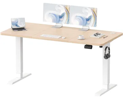 Obrázok produktu pre Ergonomická stôl s možnosťou státia – nastaviteľný stôl – stôl na státie – pracovný stôl do domácnosti – počítačový stôl
