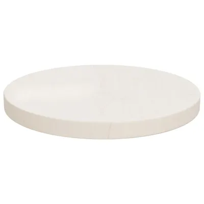 Immagine prodotto di Piano tavolo vidaXL bianco Ø 30 x 2,5 cm in legno massello di pino