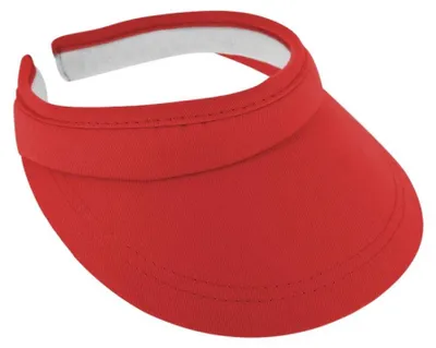 Fiebig einfarbiges Sonnenschild/Visor in rot