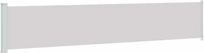 Immagine prodotto di vidaXL Tenda laterale estensibile 117x600 cm Grigio