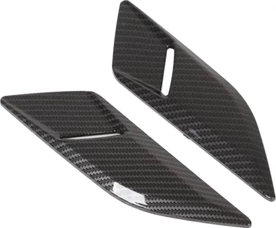 Obrázok produktu pre Pár náhradných krytov vetracích otvorov kapoty pre Land Rover Range Sport L494 2014-2022, karbónové