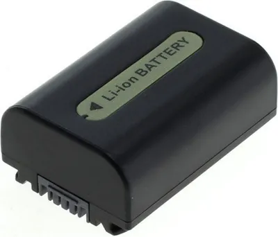 Produktbild von Akku für Sony HDR-CX305 Li-Ion 7,2 Volt 650 mAh schwarz.