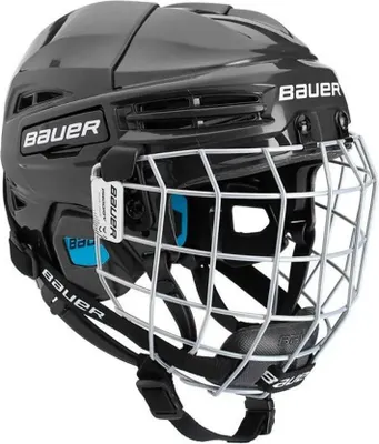 Produktbild von Bauer Hockey Combo Prodigy Junior Hockeyhelm Schwarz Jungen,Mädchen Schwarz One Size