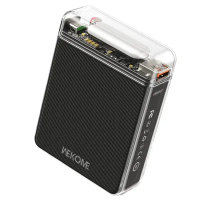 Produktbild von Powerbanka 10000mAh - USB-A 22,5W a Type-C PD 20W, ohnivzdorné pouzdro, lithiový polymer, LED kontrolka a indikátor nabíjení