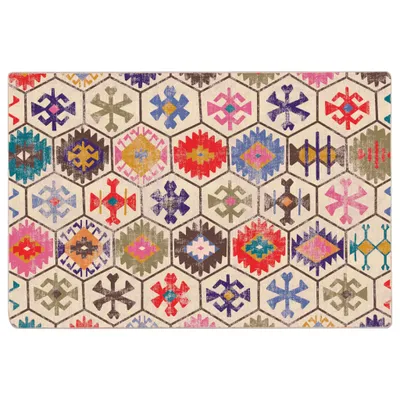 Produktbild von vidaXL Teppich Waschbar Mehrfarbig 120x180 cm