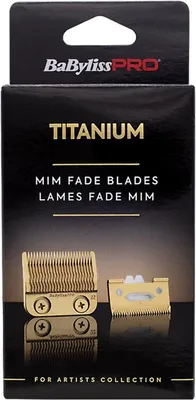 Produktbild von Babyliss Pro 4Artist Titanium Gold Fade Schneidsatz für Clipper FXONE