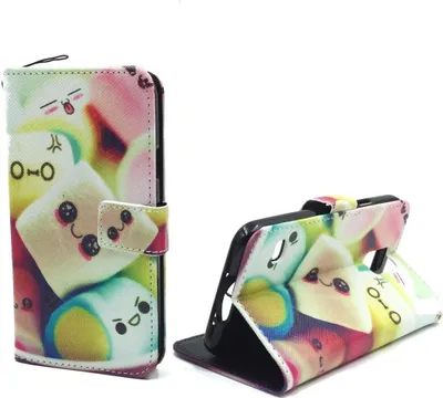 Produktbild von Handyhülle Tasche für Handy Samsung Galaxy S5 / S5 Neo Schriftzug Marshmallows