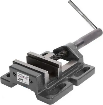 Produktbild von Optimum Maschinenschraubstock BME 100 3052632 exakte Backenführung
