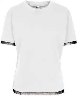 Produktbild von Build Your Brand LadiesŽ Laces Tee