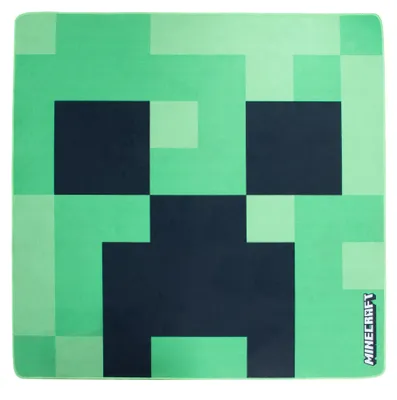 Image de Tapis - 120 x 120 cm - Vert - Noir - Polyester