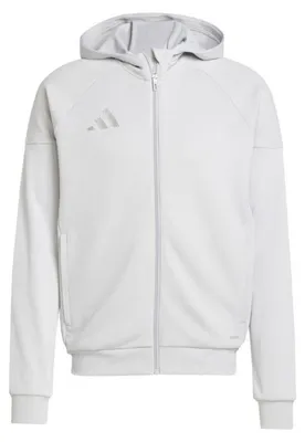 Image de Adidas - Sweat à capuche « Tiro 25 » avec fermeture éclair intégrale pour homme PP3723 (XL) (gris/argent)