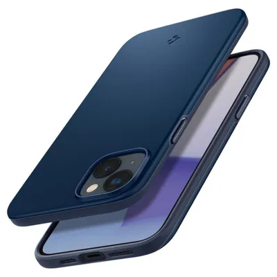 Zdjęcie produktu dla Etui Spigen Thin Fit do iPhone 14 Plus granatowy