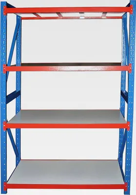 Produktbild von Profi Steckregal 204 cm Hoch (Hauptregal - Tiefe 60 cm - Breite 150 cm)