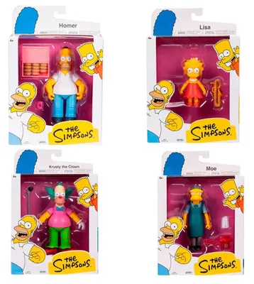 Zdjęcie produktu dla Simpsonowie Figurki akcji Fala 2 13 cm Asortyment (6)