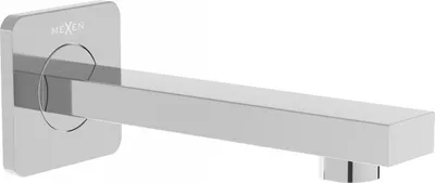Produktbild von Mexen Cube Wannenfüller für die Wandmontage, Chrom - 79370-00