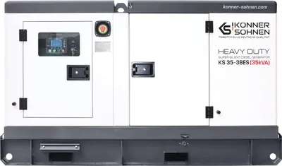 Produktbild von Könner&Söhnen Dieselkraftwerk 35 kVA Industrie Stromerzeuger KS 35-3BES Diesel