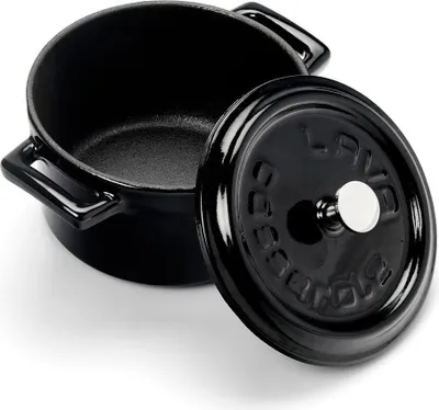Produktbild von LAVA METAL Gusseisen Mini-Topf rund 10 cm - schwarz