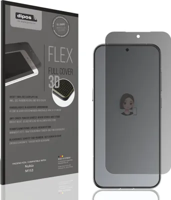 Image de Full Cover Privacy Film pour Nubia M153 Film de protection visuelle ecrán