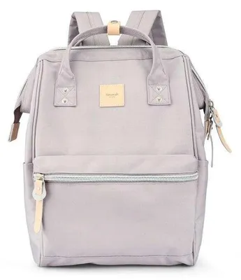 Obrázok produktu pre Himawari mestský batoh na laptop z vodoodolnej látky sivý 40 cm