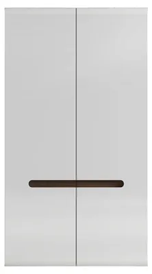 Produktbild von Schrank Darrel mit 2 Türen, Weiß, 193cm