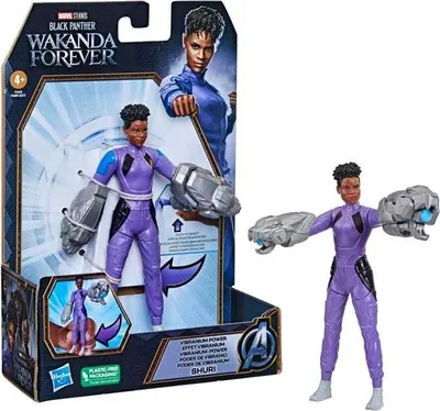 Produktbild von Hasbro Marvel Studios: Black Panther Shuri, 4 Jahr(e), Mehrfarbig, Kunststoff