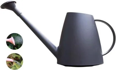 Immagine prodotto di Piccolo annaffiatoio leggero da 1,8 litri, grigio, per interni ed esterni