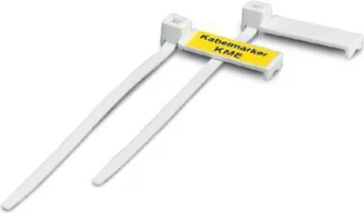 Zdjęcie produktu dla Phoenix Contact KME, Biały, Poliamid 6.6 (PA66), 20 mm, 50 szt., -40 - 100 °C, 5 mm