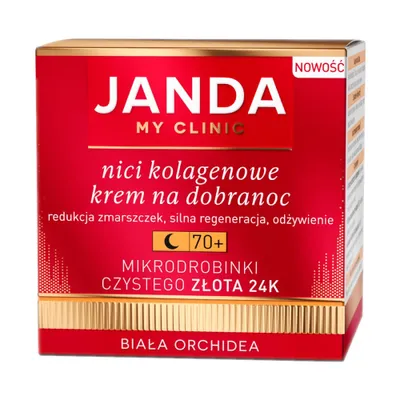 Zdjęcie produktu dla JANDA Nici Kolagenowe Krem do Twarzy na Noc 70+ 50 ml