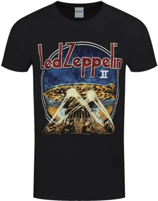 Obrázek produktu pro Led Zeppelin - "LZII Searchlights" Tričko pro muže/dámy Uni RO902 (XL) (Black)