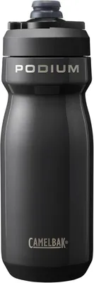 Productafbeelding van Drinkfles fiets RVS - Dubbelwandig geïsoleerd - 530 ml - Zwart