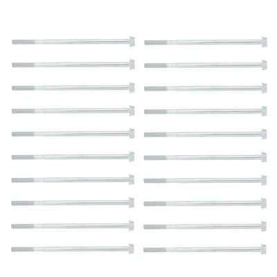 Zdjęcie produktu dla Śruba kołnierzowa, śruba kołnierzowa sześciokątna, śruba kołnierzowa sześciokątna, śruba generatora M6x135, części zamienne do generatora, akcesoria do generatora