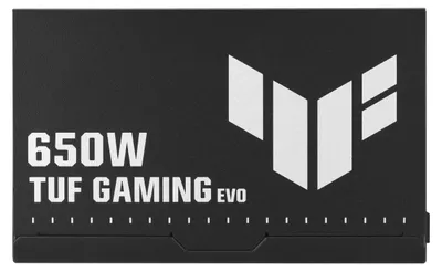 Produktbild von ASUS TUF-GAMING-650B-EVO, 650 W, 100 - 240 V, Aktiv, 80 W, 650 W, 80 W