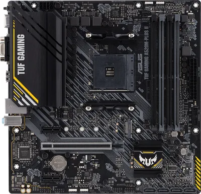 Zdjęcie produktu dla ASUS TUF GAMING A520M-PLUS II AMD A520 Socket AM4 micro ATX