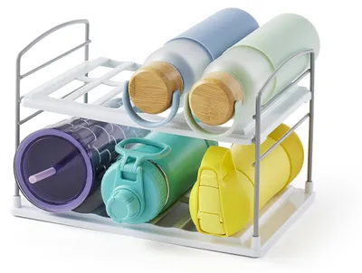 Produktbild von Wasserflaschen-Organizer aus Kunststoff für die Küche