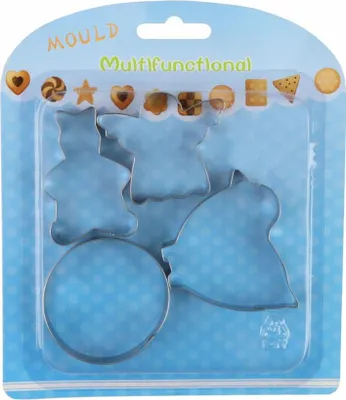 Produktbild von Set Kuchenformen Mix Designs 4 Stück