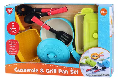 Produktbild von Playgo Grilpannen Set met Accessoires - 8dlg.