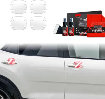 Image de 4in1 Film de protection Grizz Protector pour les poignées de porte - Kia Stonic (2020-2025)