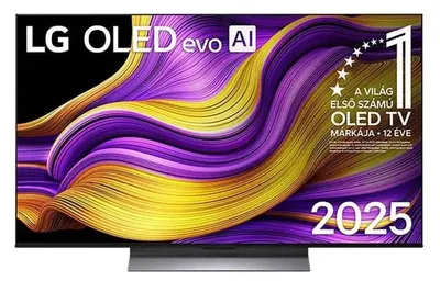 Obrázek produktu pro LG OLED evo AI OLED48G53LS, 121,9 cm (48"), 3840 x 2160 px, OLED evo, Smart TV, Wi-Fi, Černá