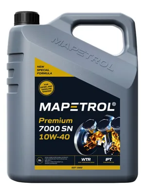 Produktbild von MAPETROL Premium 7000 SN für 10W-40 5 Liter Motoröl Motorenöl Teilsynthetisch 229.1 229.3 502 00 505 00 501 00 PSA B71 2294 RN0700 RN0710 Öl