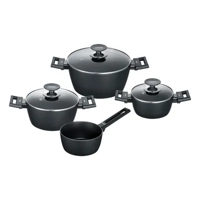 Produktbild von Berndes Alu Induction Kochtopfset, 7-tlg., Antihaftversiegelung, Aluminium, 011301