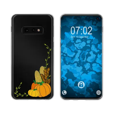Produktbild von PhoneNatic Case kompatibel mit Samsung Galaxy S10e Silikon-Hülle Herbst Erntedankfest/Thanksgiving M5